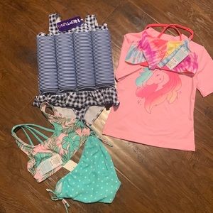 New with tags, 4/5 T swimsuit